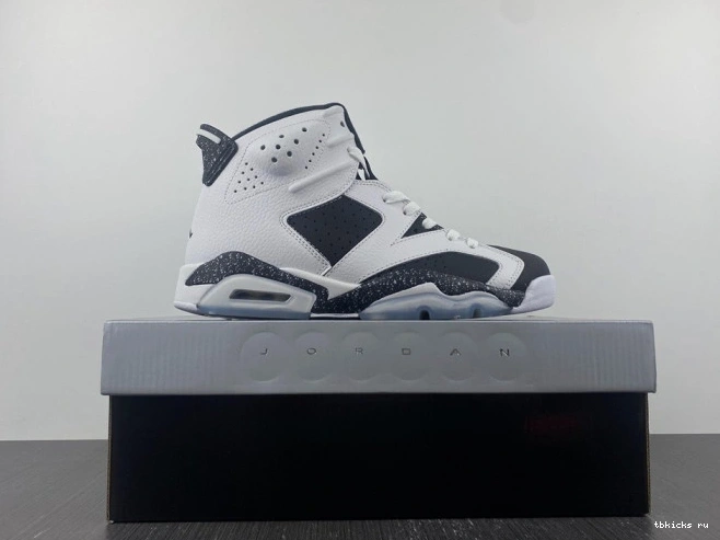 Cheap TB 6 Jordan 384664-101 Oreo Retro 0718